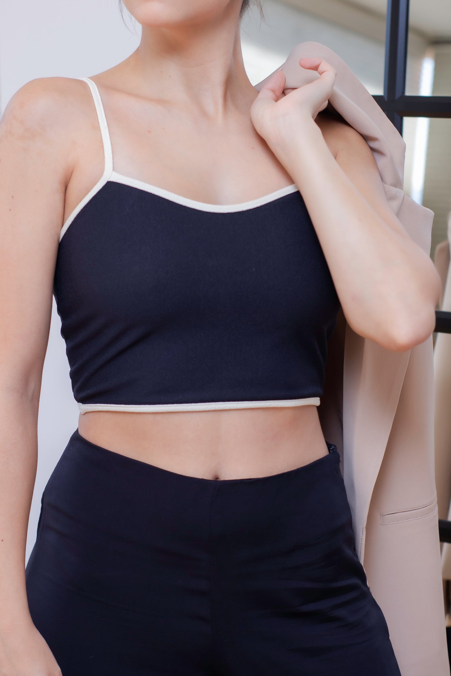 Mini straps Crop Top